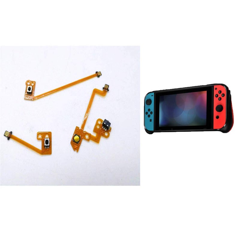 Ximimark 2 Pcs L Button Key Ribbon Flex Cable Replacement Part for Nintendo Switch Joy-Con Controller Buttons Cable GAI - Image 5